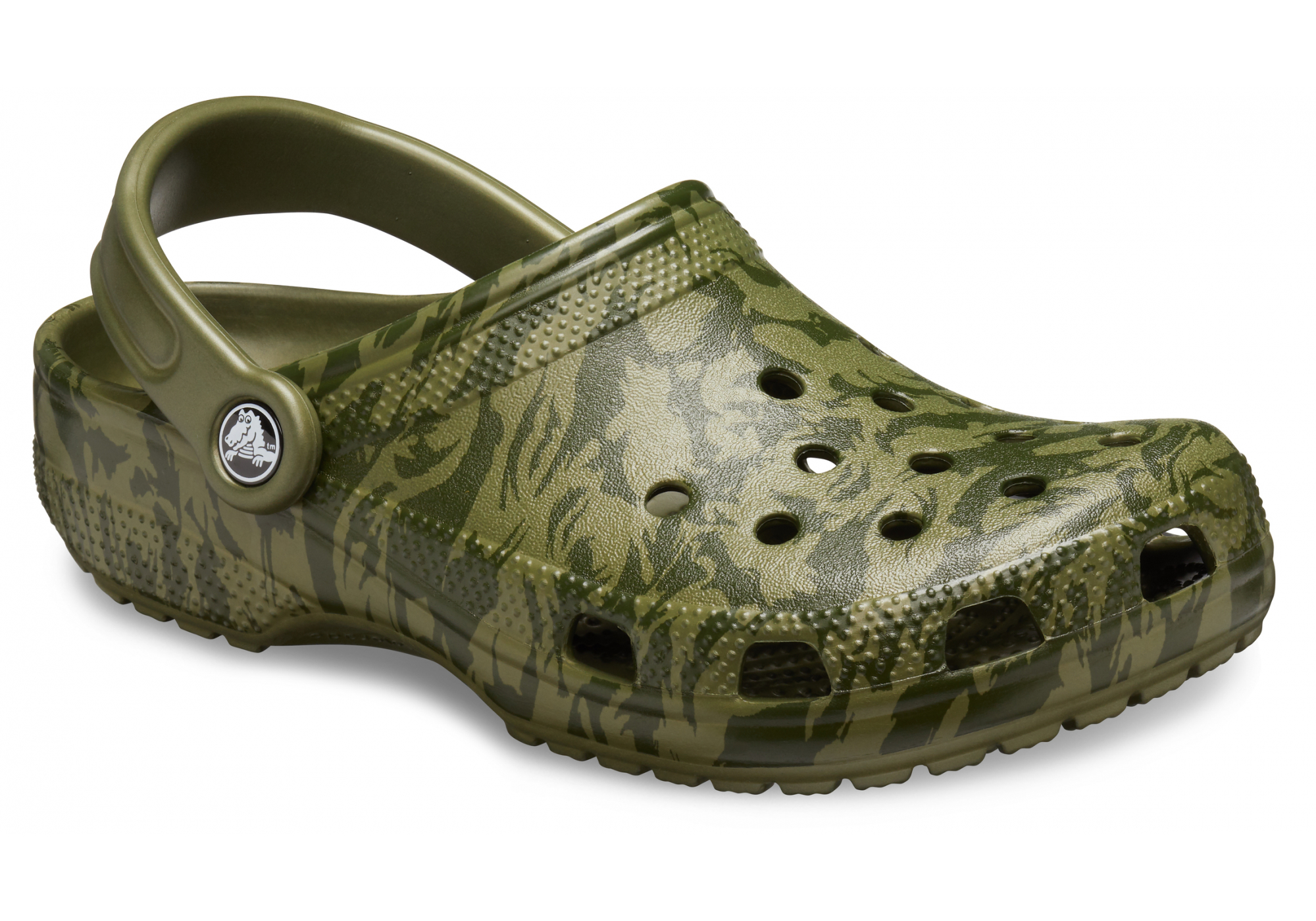 classic printed camo crocs